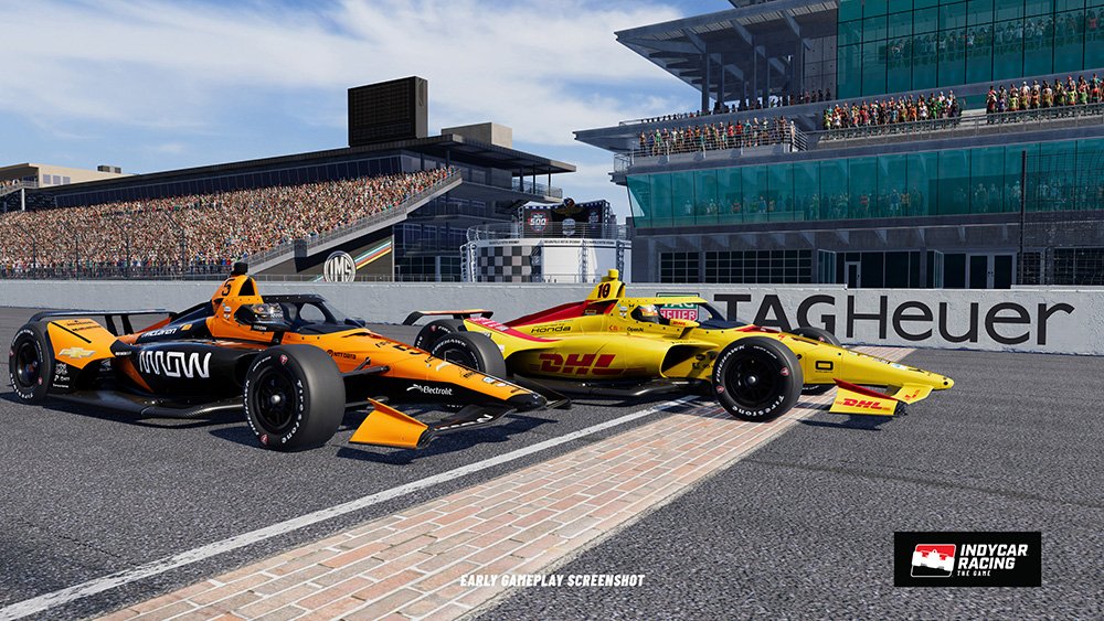INDYCAR Racing The Game features wishlist – official game promotional art
